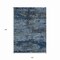 Homeroots 10' X 14' Blue And Navy Blue Abstract Washable Indoor Outdoor Area Rug 610431 - alternate 3
