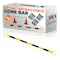 Jrex Safety Retractable Cone Bar Yellow/White, 53 in to 84 in Length CBY-JR-53/84-1 - alternate 1