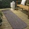 Jonathan Y Miles Modern Minimalist Radius Corner Solid Light Brown 2 ft. x 8 ft. Shaped Runner Rug SHP100D-28 - alternate 1