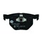 Hella Brake pad set prepared for wear warning indicator T1771 for e.g. BMW 355013941 - alternate 2