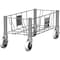 Rubbermaid Commercial Container Dolly, 100 lb, Single, 9in H, Gray 1968468 - alternate 1
