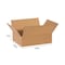 Zoro Select 14 in x 10 in x 4 in Shipping Box, Kraft, Corrugate, Single Wall, 32 ECT 11R353 - alternate 2