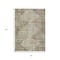 Homeroots 8' X 10' Fern Green And Beige Geometric Washable Indoor Outdoor Area Rug 632002 - alternate 2