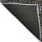 Homeroots 3' X 5' Taupe Charcoal And Gray Striped Washable Indoor Outdoor Area Rug 588250 - alternate 2