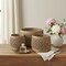 Homeroots Set of Three Brown Wicker Basket, 3PK 392152 - alternate 3