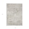 Homeroots 3' X 5' Ivory And Beige Abstract Washable Indoor Outdoor Area Rug 599502 - alternate 2
