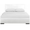 Homeroots Two Piece White Upholstered Solid and Manufactured Wood Bedroom Set 569360 - alternate 2