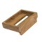 Homeroots Traditional Solid Teak Wall Mount Soap Dish 475842 - alternate 2