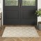 Homeroots 2' X 4' Cream And Beige Geometric Indoor Outdoor Area Rug 573851 - alternate 2