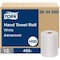 Tork Advanced Hand Towel Roll, Notched, 1-Ply, 8 x 11, White, 491/Roll, 12PK 8634550 - alternate 2