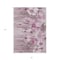 Homeroots 3' X 5' Plum Mauve And Pink Floral Washable Indoor Outdoor Area Rug 582758 - alternate 2