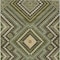 Homeroots 10' X 14' Olive Green Gray And Ivory Tribal Washable Indoor Outdoor Area Rug 598147 - alternate 2