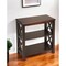 Homeroots 25" Dark Brown Two Tier Standard Bookcase 389560 - alternate 2