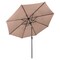 Villacera 9-Foot Outdoor Patio Umbrella, Beige 83-OUT5442 - alternate 1