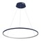 Jonathan Y Brice 35" Modern Contemporary Metal Round Dimmable Integrated LED Pendant, Navy JYL7220F - alternate 2