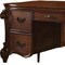 Homeroots 74" Brown Executive Desk With Five Drawers 348663 - alternate 2
