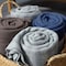Arkwright Home Cozy Soft Polar Fleece Throw 50x60 Black (12pk), 12PK FLC-PLR-5060-BK - alternate 2