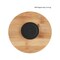 Lavish Home Lazy Susan All-Natural Round Bamboo Single-Tier Turntable 10-Inch Spinning Organizer, Natural 83-96 - alternate 2