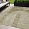 Homeroots 5' X 8' Taupe Beige And Tan Geometric Washable Indoor Outdoor Area Rug 582741 - alternate 1
