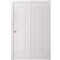 Sartodoors Sliding Closet Bi-fold Doors 72 x 96 inches, BASIC 9111 White, Sturdy Tracks Moldings Trims Hardwa BASIC9111BF-SKIN-7296 - alternate 1