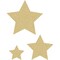 Teacher Created Resources Gold Glitz Stars Accents, Assorted Sizes, 30-Piece Set, 3PK 77025 - alternate 2