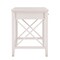 Homeroots 48" White Poplar Solid Wood Writing Desk With Three Drawers 402066 - alternate 2
