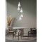Z-Lite Aimie 5-Light Chandelier, 12 in W x 13 in H, Brushed Nickel 828P6-5R-BN - alternate 2