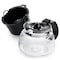Better Chef 4 Cup Compact Coffee Maker in Black with Removable Filter Basket IM-106B - alternate 2