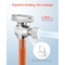 Vevor 10 Pack Angle Stop Valve 1/2 in PEX x 3/8 in OD Compression 1/4 Turn Shut Off Valves, 10PK JF-18 - alternate 2