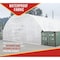 Mytee Products 26 ft Wide Back Endwall for Shipping Container Building Shelter - No Access Door CSB-WALL26 - alternate 3