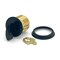 Ecs Hardware Durable Premium Thumb Turn Mortise Cylinder, 1-1/8 in 10B Oil Rubbed Bronze / Black ECSH-TMC02-10B - alternate 1