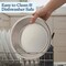 Petmaker Set of 2 Stainless Steel Dog Bowls 64oz Double Wall Insulated Non Slip Metal for Medium-Large Pets PET6428 - alternate 2