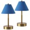 Jonathan Y Cordelia 11.2 in. Vintage Metal Cordless Rechargeable Integrated Dimmable LED Table Lamp w/Touc, 2PK JYL5516C-SET2 - alternate 2