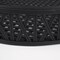 Homeroots Set of Two Black Round Wicker Handmade Serving Trays 609079 - alternate 2