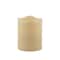 Homeroots 5" Ivory Flameless Pillar Candle 485146 - alternate 2