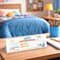 C-Line Products 2-1/2" x 8-1/2" Medium Heavyweight Rigid Plastic Name Tent Holder, 25/BX 87597 - alternate 2