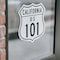 Signmission California Route Marker Shield Sign Us 1, 4 inch X 4 inch, Vinyl Decal, 2PK SHI-D-2PACK-4-370 - alternate 2