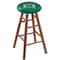 Holland Bar Stool Co Oak Bar Stool, Medium Finish, Hawaii Seat RC30OSMed - alternate 1