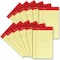 Universal 5 x 8" Canary Jr. Legal Economy Ruled Writing Pad, 50 Pg, 12PK UNV46200 - alternate 2