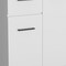 Homeroots 36" White Drawer Combo Dresser 544056 - alternate 2