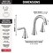 Delta Two Handle Widespread Bathroom Faucet 3533LF-MPU - alternate 2