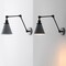 Jonathan Y Rover 7" Classic Industrial Metal Adjustable Arm LED Wall Sconce, Gray/Black, 2PK JYL7462H-SET2 - alternate 3