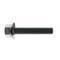 Zoro Select Not Graded, 1/2"-13 Serrated Flange Bolt, Plain 18-8 Stainless Steel, 2 1/2 in L, 10 PK 1-SFH-50C-300 - alternate 2