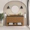James Martin Vanities Malibu 60" Single Vanity, Amber Birch, w/ 3 CM Phantome Eclos Top 505-V60S-AMB-3PHT - alternate 2