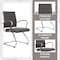 Leisuremod Benmar Modern Office Chair with Faux Leather Sled Base Task Chair & Arms BGO19CHL - alternate 2