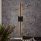 Jonathan Y Makena 28" Modern Minimalist Dimmable Integrated LED Metal Wall Sconce, Black JYL7022C - alternate 2