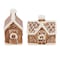 Martha Stewart Ceramic Gingerbread House Salt and Pepper Shaker Set in Brown 140230.02 - alternate 2