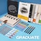 Canson Graduate Mixed Media Art Book, Hard Cover Binding, 36 Sheet, 8.5x5.5 inch, 5PK C31200L031 - alternate 2
