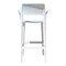 Rainbow Outdoor Bella Set of 2 Stackable Barstool-White, PR RBO-BELLA-WHT-BS-SET2 - alternate 2
