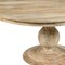 Homeroots 60" Natural Solid Wood Pedestal Base Round Top Dining Table 605986 - alternate 3